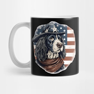 Patriotic English Springer Spaniel Mug